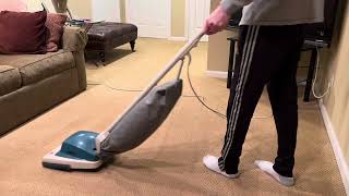 Hoover Sound  8 Hours Vacuuming the Den  1970s Hoover  Relaxation Focus Sleep ASMR [upl. by Aimerej]