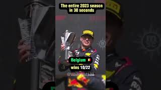 Entire F1 Season in 30 Seconds  F1 shorts f1 formula1 [upl. by Gery]