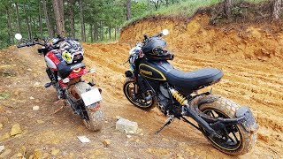 Ducati Scrambler Off Road Đường Đến Tuyệt Tình Cốc Đà Lạt 4K [upl. by Eerahc13]