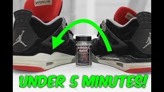 How to strip Midsole paint with Midsole Magic I EASY I QUICK I FAST [upl. by Akirre388]