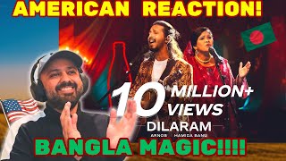 Dilaram  Coke Studio Bangla  Season 2  2024 American Reaction  Arnob X Hamida Banu [upl. by Anaiuq]