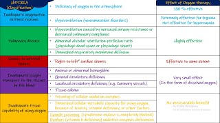 Hypoxia Types Oxygen Therapy Respiratory Physiology Chapter 43 part 7 Guyton and Hall Physiology [upl. by Leveroni264]