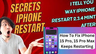 iPhone 14 Pro Restart Fix  iPhone RestartSolution  iPhone 14 Pro Max Auto Restart ProblemFixed [upl. by Jankell]