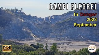 Naples in Danger Vesuvius and Solfatara Volcanoes are becoming active Campi Flegrei Today 4K UHD [upl. by Gayle]