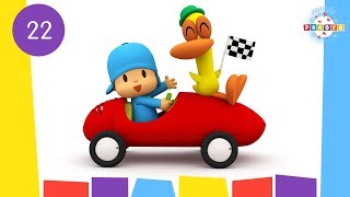 POCOYO WORLD The Great Race EP22  30 Minutes with close caption [upl. by Oeniri869]