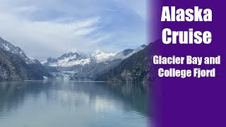 Alaskan CruiseGlacier BayCollege FjordPrincess Cruise Scenic viewingLegally Blind perspective [upl. by Waldron]