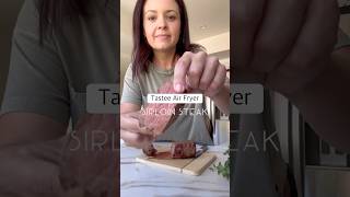 How to cook steak in the air fryer recipe carnivore carnivorediet airfryer airfryerrecipes [upl. by Drofyar]