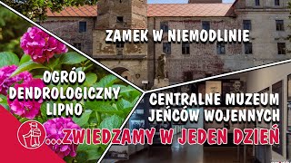 NIEMODLIN ZAMEK OGRÓD DENDROLOGICZNY LIPNO🌳 CENTRALNE MUZEUM JEŃCÓW WOJENNYCH CO WARTO ZOBACZYĆ [upl. by Davon561]