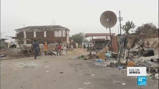 Togo As antigovt protests calm down residents from Sokodé an opposition stronghold return [upl. by Aidan]