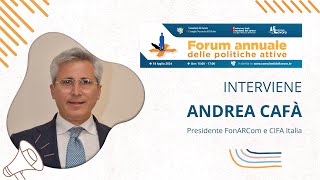 Cafà al Forum Politiche Attive 2024 [upl. by Esilehs]