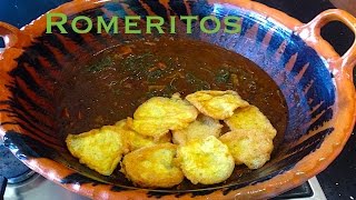 Romeritos con mole y tortas de camarón receta [upl. by Enyamrahs128]