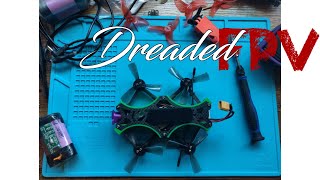 Protek25 HD FPV quad modified for freestyle Test flight [upl. by Isador]