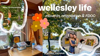 wellesley life 🌳 💚 🪴 no 01  movein day orientation and FDOC [upl. by End684]