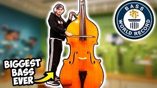 I Played the BIGGEST BASS in the WORLD Record [upl. by Irallih]