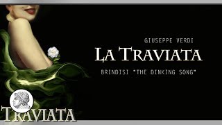 Traviata  Drinking Song  Lyrics [upl. by Romeyn]