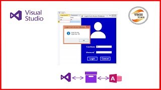 How to Create Login Form in VB NET With MS AccessVBNET Tutorial [upl. by Lapides]