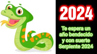 HOROSCOPO CHINO 2024  Predicciones para el signo de la Serpiente para el año 2024 [upl. by Janus119]