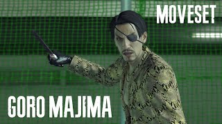 Goro Majima  Moveset  Yakuza Kiwami [upl. by Lonnie631]