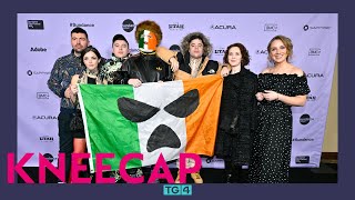 Belfast Rap Group Kneecap ag Féile Scannánaíochta Sundance  TG4 🔥 [upl. by Efioa]