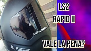 Casco ls2 rapid IIVale la penaopinion [upl. by Merry]