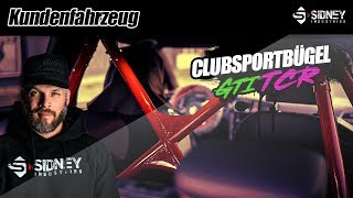 Clubsportbügel für VW Golf GTI TCR  Kundenfahrzeug  Sidney Industries [upl. by Imarej]