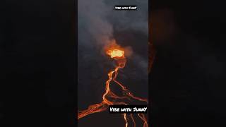 Epic Volcanic Eruption in the Mountains Nature’s Fury Unleashed shorts travel volcano [upl. by Esinned]