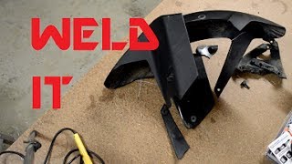 Doityourself plastic welding  A how to fix your smashed stuff [upl. by Darcy]