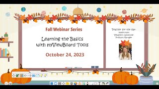 Learning the Basics with myViewBoard Tools [upl. by Kolivas]
