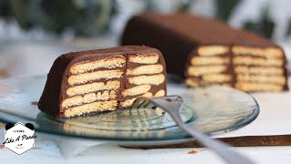 TARTA de GALLETAS y CHOCOLATE  Living Like A Panda [upl. by Jacobsohn]