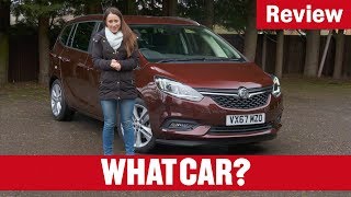 2020 Vauxhall Zafira Tourer MPV review  What Car [upl. by Keane]