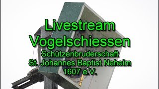 Live am Fresekenhof Vogelschießen der Schützenbruderschaft St Johannes Baptist Neheim 1607 eV [upl. by Adlesirc]