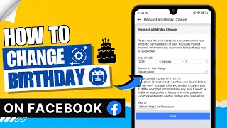 How to Change Birthday on Facebook 2024 ✅  Change Date of Birth on Facebook [upl. by Eceinert]