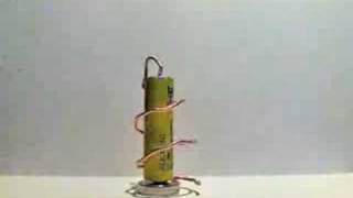 Homopolar Neodymium Motor 300 fps Slow Motion [upl. by Eliam]