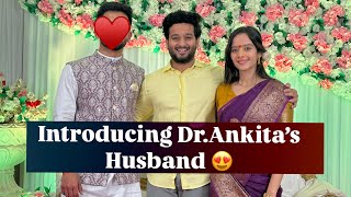 Finally 😍Introducing Dr Ankita’s Husband  Satpute Family  aditya satpute vlogs [upl. by Latsirhc]