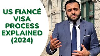 US fiancé visa process explained 2024 [upl. by Neros305]