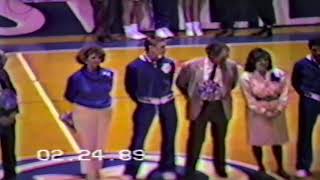 Paintsville vs Elliott County 198889 Basketball Parent Night [upl. by Sanborn]