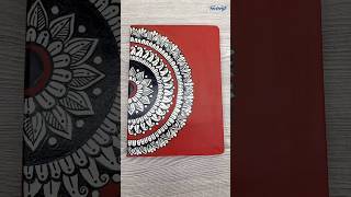 Mandala Book Cover  Art Ideas  Fevicryl Hobby Ideas [upl. by Dyrraj]