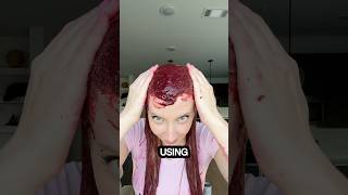 Dying my hair with BLACKBERRIES [upl. by Jehu]