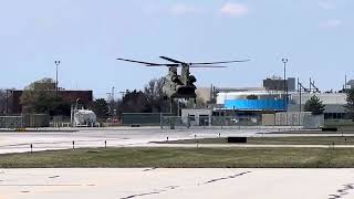 Chinook landing in Kansas [upl. by Sailesh263]