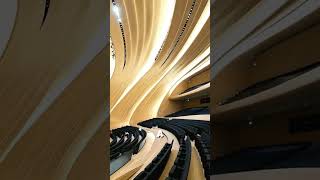 Heydar Aliyev Centre in Baku Azerbaijan🇦🇿 azerbaijan baku heydaraliyevcenter vlog art [upl. by Glynias]