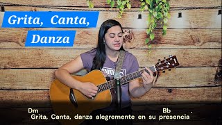 Grita Canta danza alegremente en su presencia  3 Acordes [upl. by Nagaer]