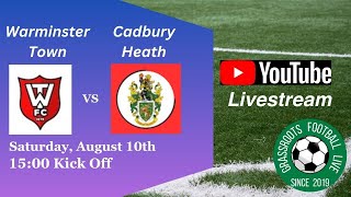 Warminster Town FC v Cadbury Heath FC [upl. by Adirem]