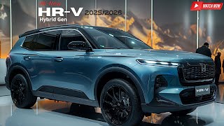 Shocking 20252026 New Honda HRV Hybrid Revealed Exclusive Look [upl. by Airamahs]