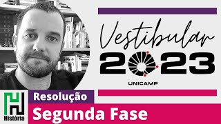 RESOLUÇÃO UNICAMP 2023 SEGUNDA FASE  INTERDISCIPLINARES E HISTÓRIA Gabarito Comentado [upl. by Yzeerb]