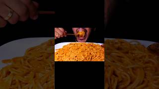 ASMR SPAGHETTI PESTO ROSSO PASTA EATING SOUNDS MUKBANG [upl. by Deutsch]