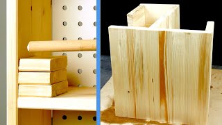 Top 10 Videos – Unbelievably Simple DIY Wood Projects [upl. by Inatirb644]