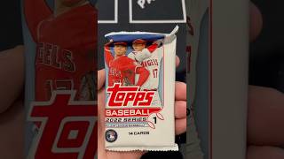 2022 Topps Series 1 Blaster Box 2 Pack 3 shorts mlb [upl. by Eisac]