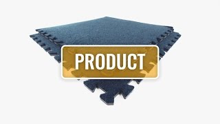 Premium Soft Carpet Tiles Product Review [upl. by Eilarol]