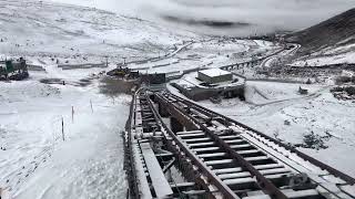 Cairngorm Funicular Mountain Railway Cairngorms National Park [upl. by Lezirg]