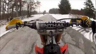 2007 CRF250R First Ride [upl. by Llerrot679]